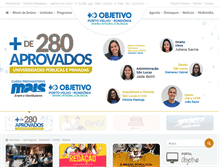 Tablet Screenshot of meuobjetivo.com.br